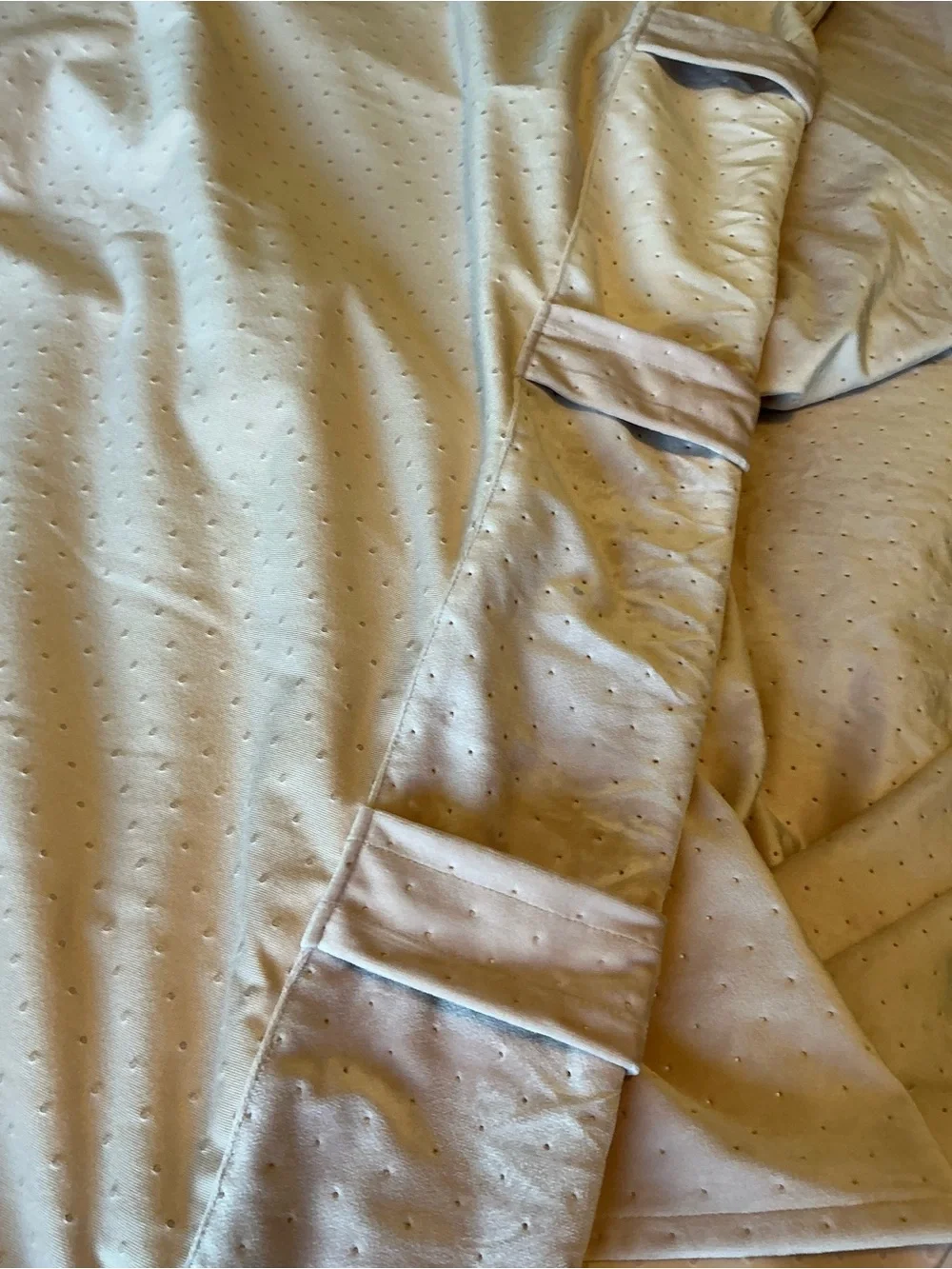 Anthropologie Blush Velvet Curtain Panel x’s 2